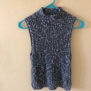 Abercrombie & Fitch Gray Turtleneck Sweater